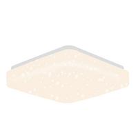 LED-DECKENLEUCHTE Loki 21/19/4cm - Weiß, Kunststoff (21/19/4cm) - ZMH