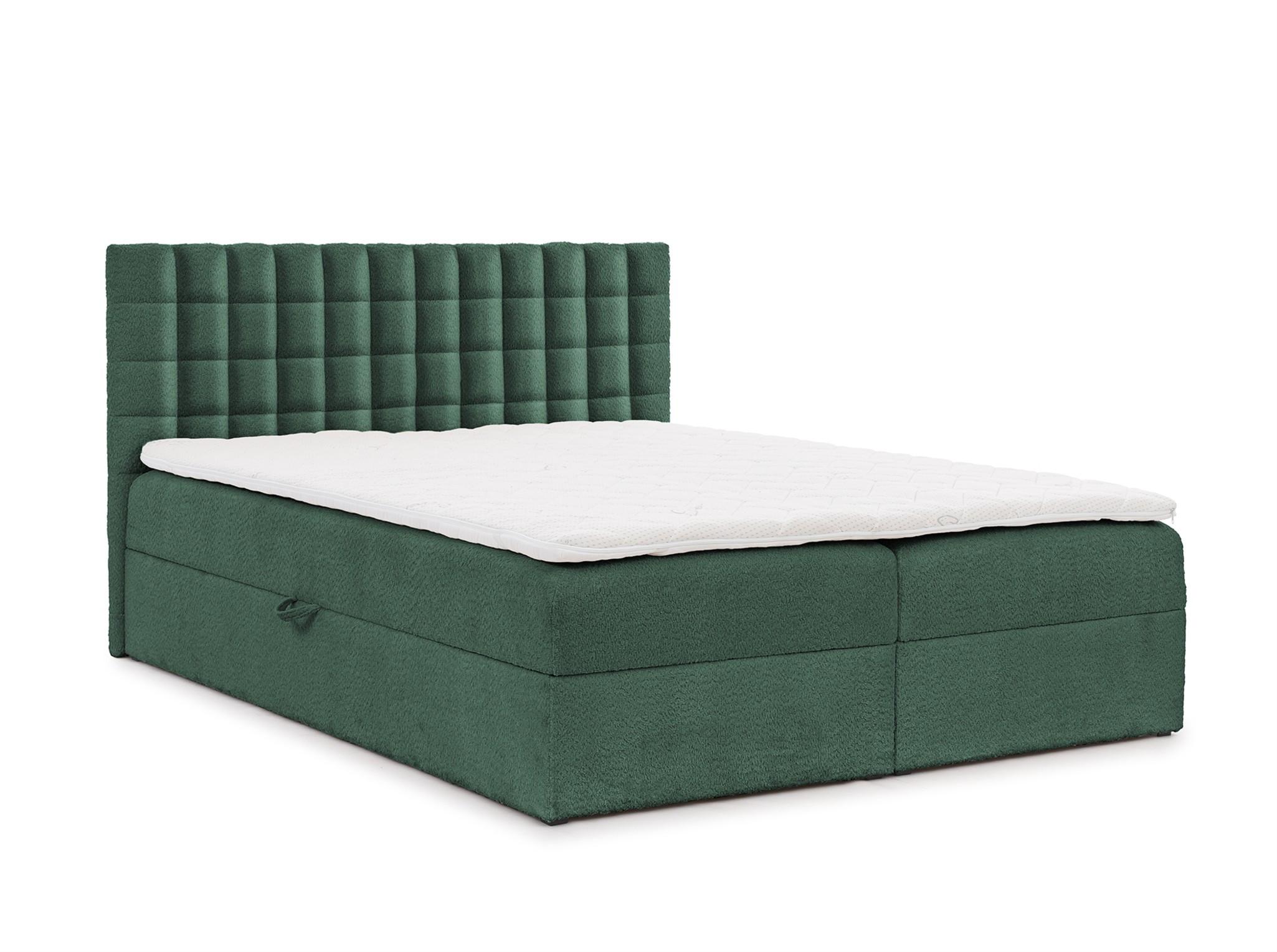 BOXBETT Toribo - Grün, Holzwerkstoff/Textil (160/200cm) - Fun Möbel