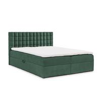 BOXBETT Toribo - Grün, Holzwerkstoff/Textil (200/200cm) - Fun Möbel