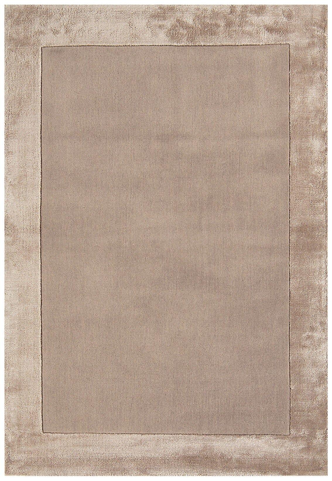 WOLLTEPPICH handgewebt TYNE, mit Bordüre, Beige, 160 x 230 cm - Beige, Textil (230/160cm) - KADIMA DESIGN