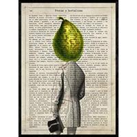 POSTER Herr Pera A4 Rahmenlos - Klar, Papier (29.7/5/21cm) - Nacnic