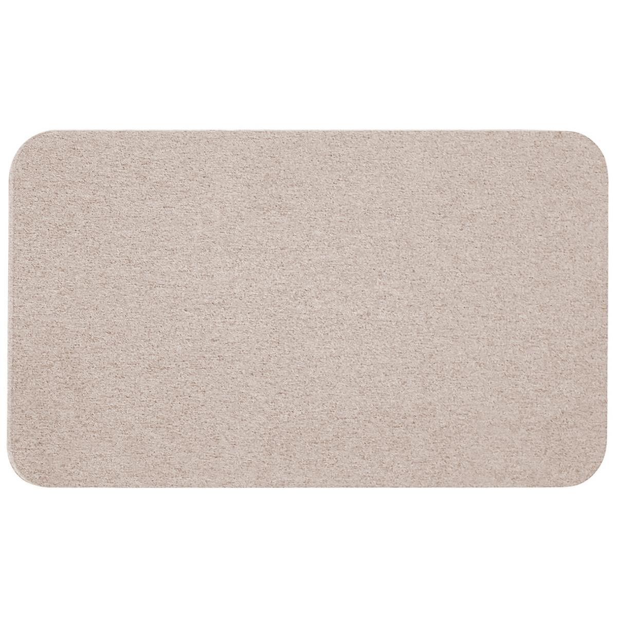 SCHREIBTISCHTRENNWAND 80 x 40 cm Beige Wally - Beige, Textil (80/40/2cm) - Beliani