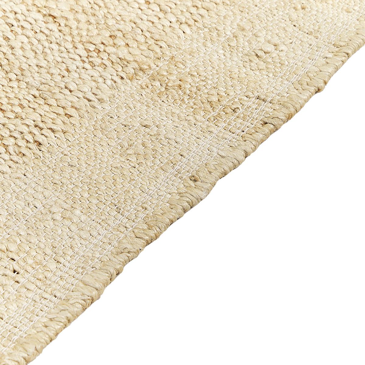 TEPPICH geflochten Dedemli 150/80 cm - Beige, Naturmaterialien (80/150cm) - Beliani