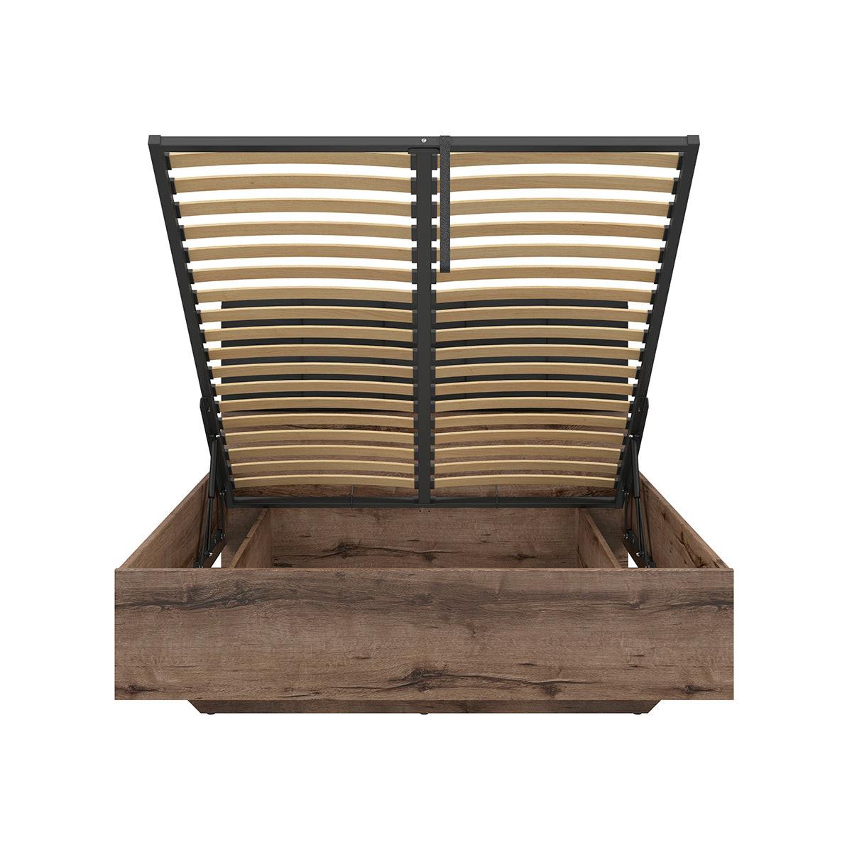 BOXBETT 140/200 Romane Holz - Braun, Holzwerkstoff (140/200cm) - Petits-meubles