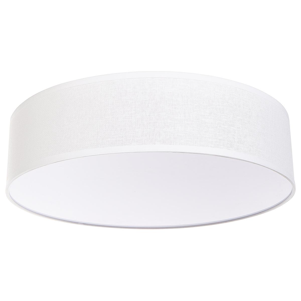 DECKENLAMPE Weiß Magno - Weiß, Papier (60/60/15cm) - Beliani