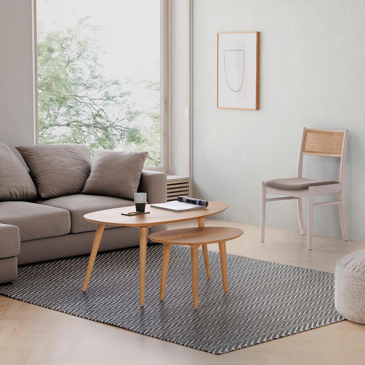 STUHL-SET 2 Vilma Weiß Wash, Massivholz - Weiß, Holz (45/83/54cm) - VS Venta-stock