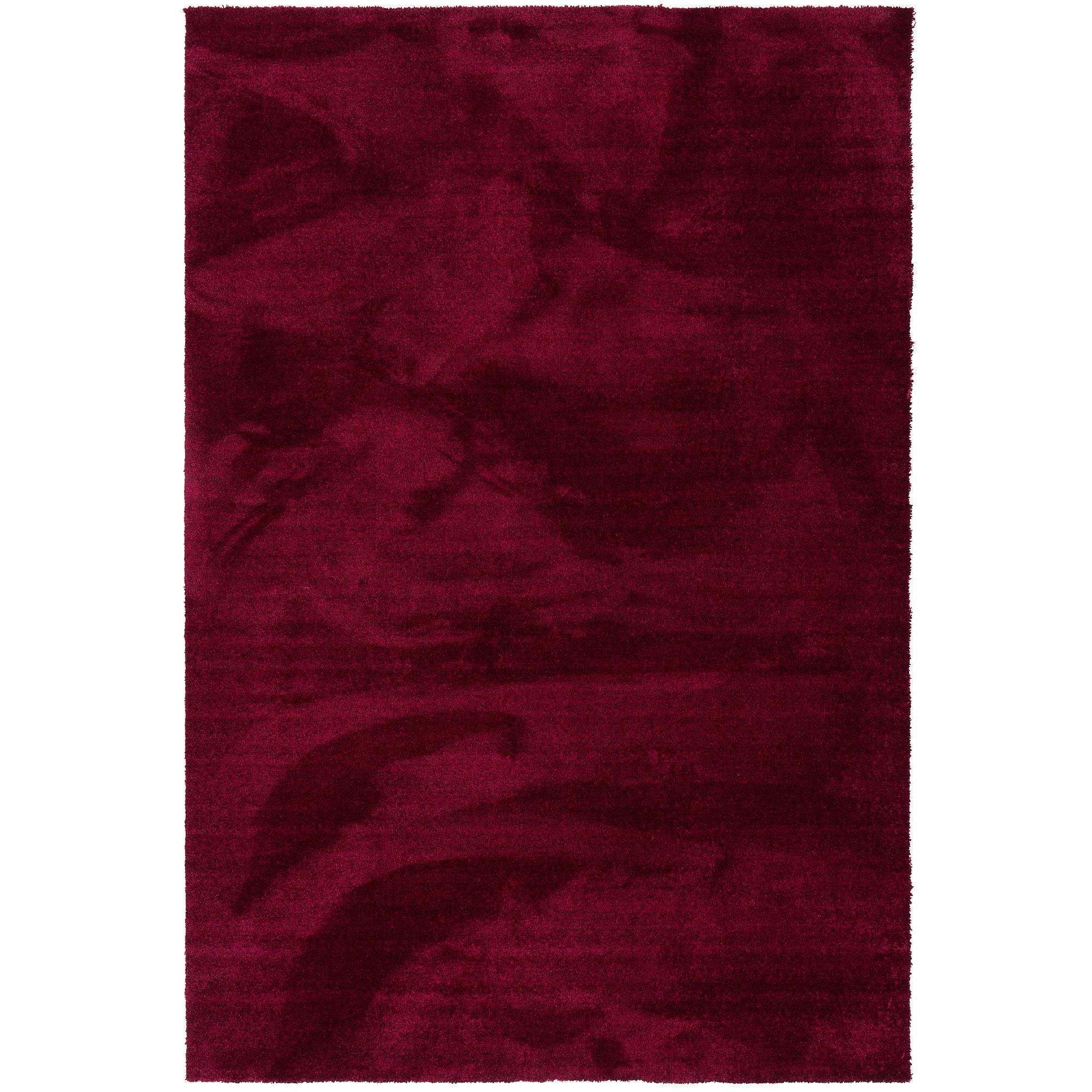SUPER SOFT HOCHFLORTEPPICH LIVORNO - Weinrot, Textil (80/240cm) - Snapstyle