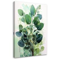 LEINWANDBILD Natur und Botanik 30x45cm - Grün, Textil (30/45cm) - Feeby