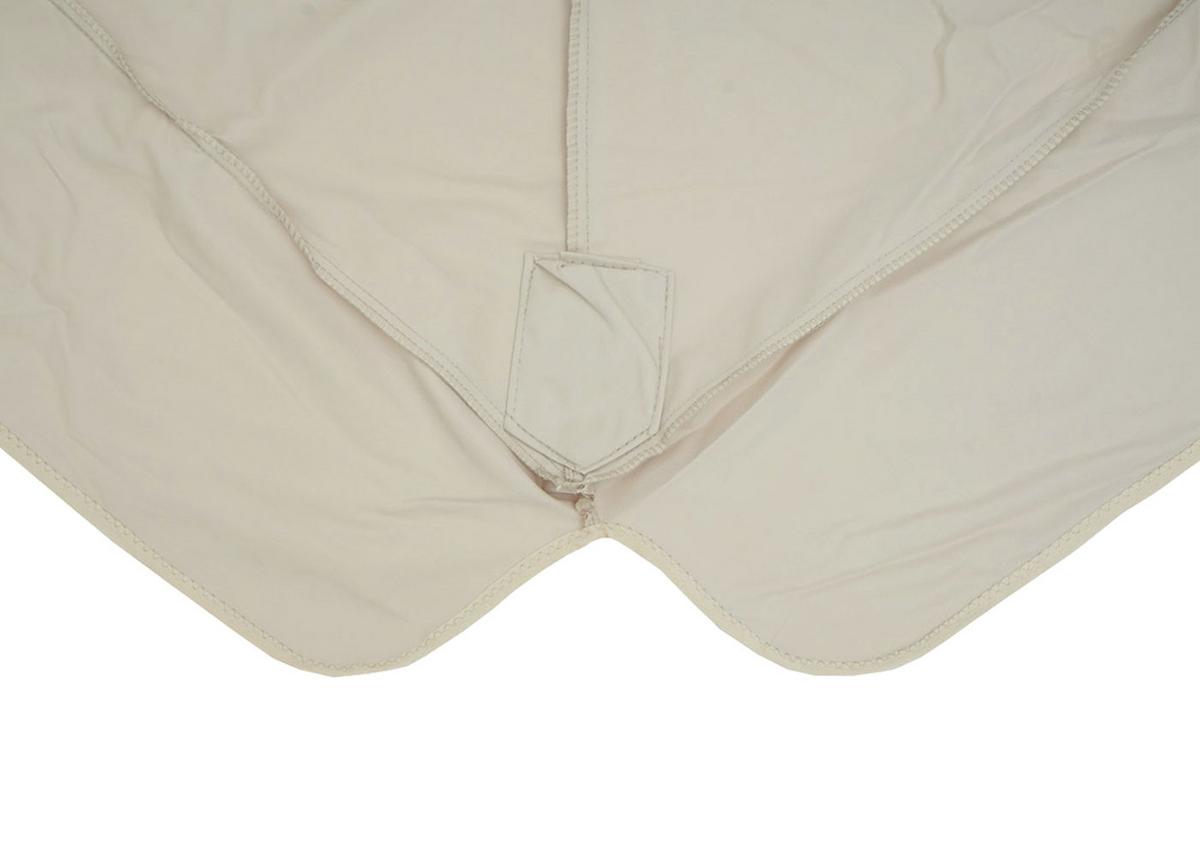 ERSATZ-BEZUG FÜR DOPPEL-AMPELSCHIRM Cremeweiß - Weiß, Textil (303/303cm) - MCW