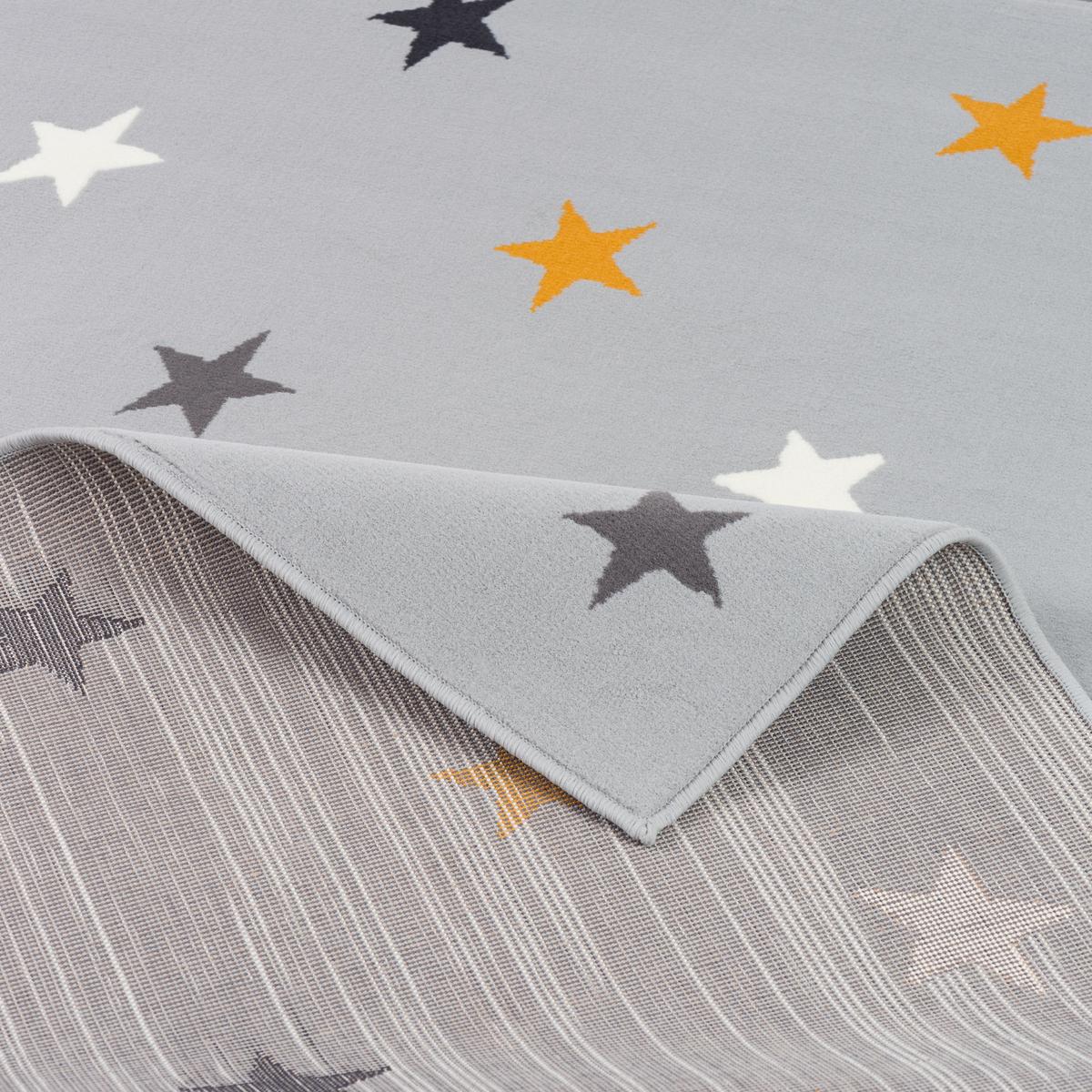 KINDER UND JUGEND TEPPICH TRENDLINE STERNE MIX - Grau, Textil (160/225cm) - Pergamon