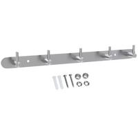 HAKENLEISTE 38.1/4.2/4.2 cm - Silberfarben, Metall (4.2/4.2/38.1cm) - Intirilife