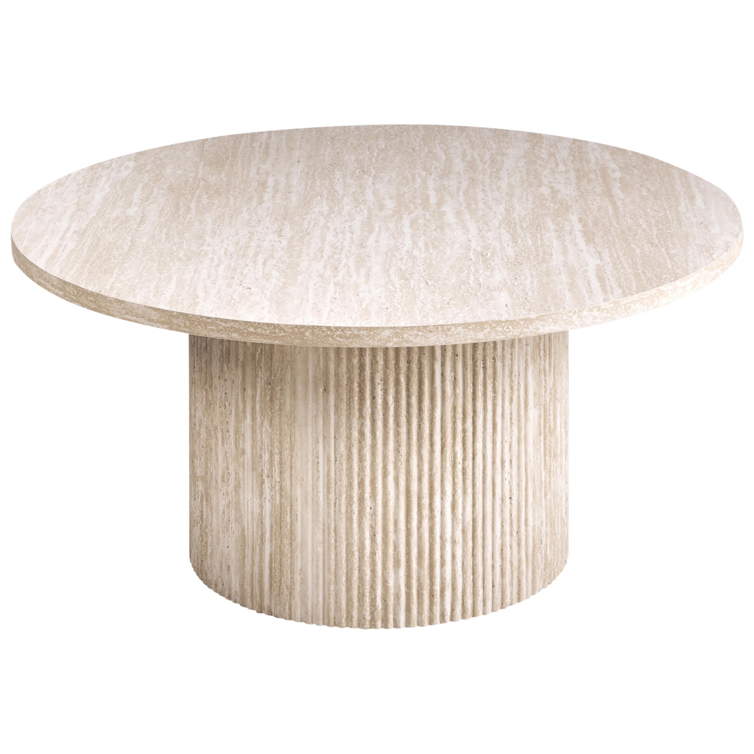 COUCHTISCH Beige Ammon - Beige, Holzwerkstoff (80/80/38cm) - Beliani