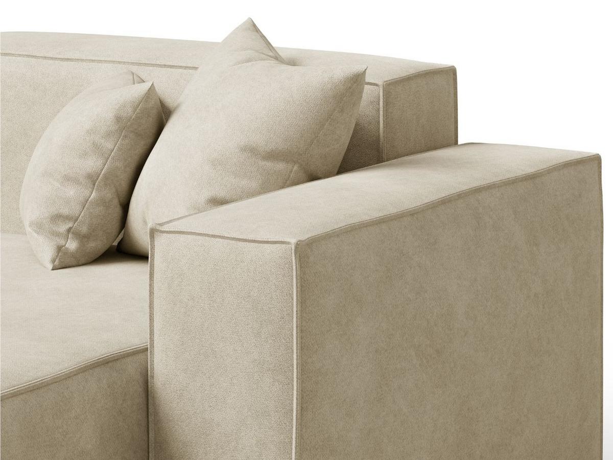 ECKSOFA Arizona Beige Rechts - Beige, Holz/Textil (265/180cm) - Graingold