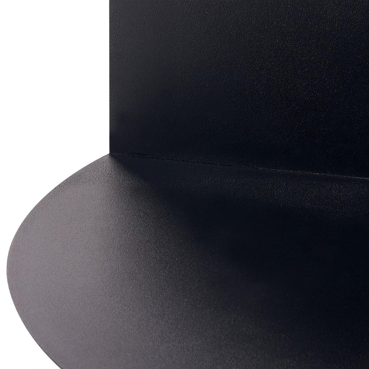 BEISTELLTISCH Metall Schwarz Taggart - Schwarz, Metall (40/40/45cm) - Beliani