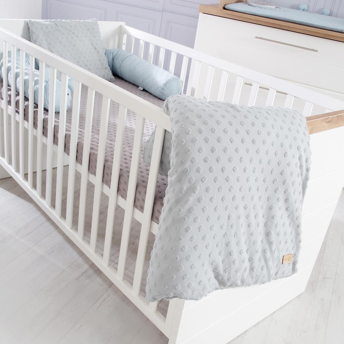 BABYBETT Nele 70 x 140 cm - Weiß, Holzwerkstoff (70/140cm) - Roba