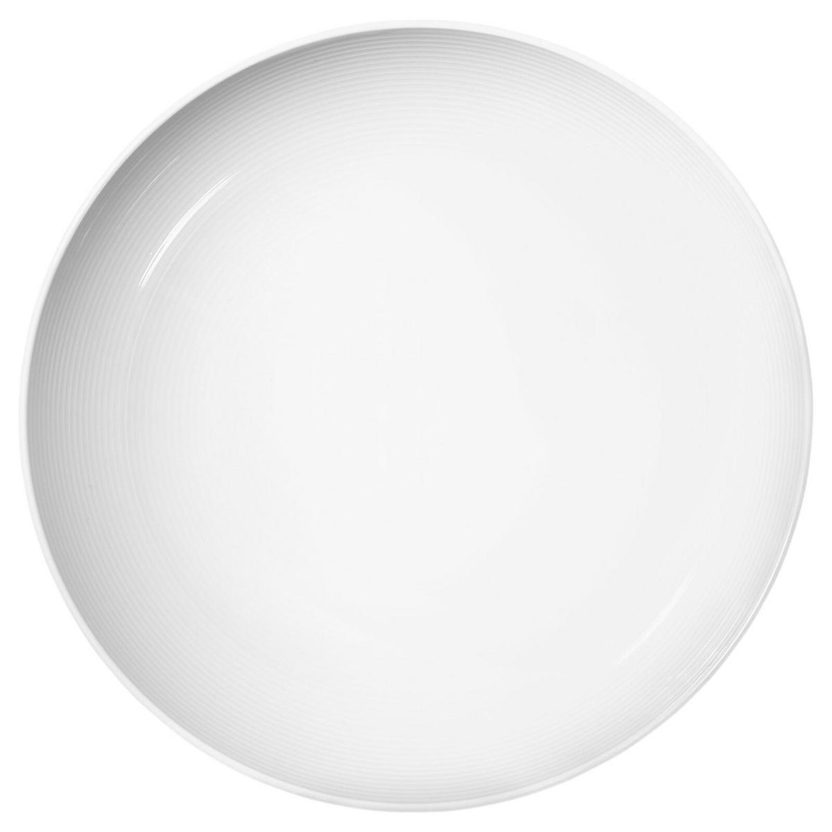 SCHÜSSEL Beat weiß ø 30,3 cm - Weiß, Keramik (30.3cm) - Seltmann Weiden