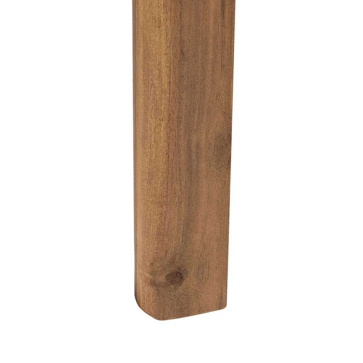 GARTENTISCH 180/90 cm Akazienholz Braun Roncello - Braun, Holz (180/90/75cm) - Beliani