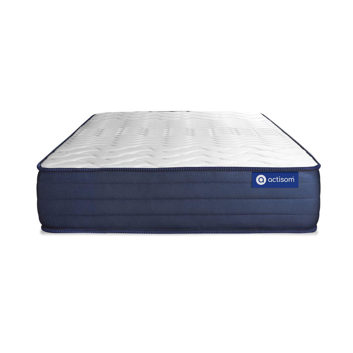 MATRATZE Actimemo life Memory-Schaum 80 x 200 cm h4 - Weiß, Textil (80/200cm) - ACTISOM