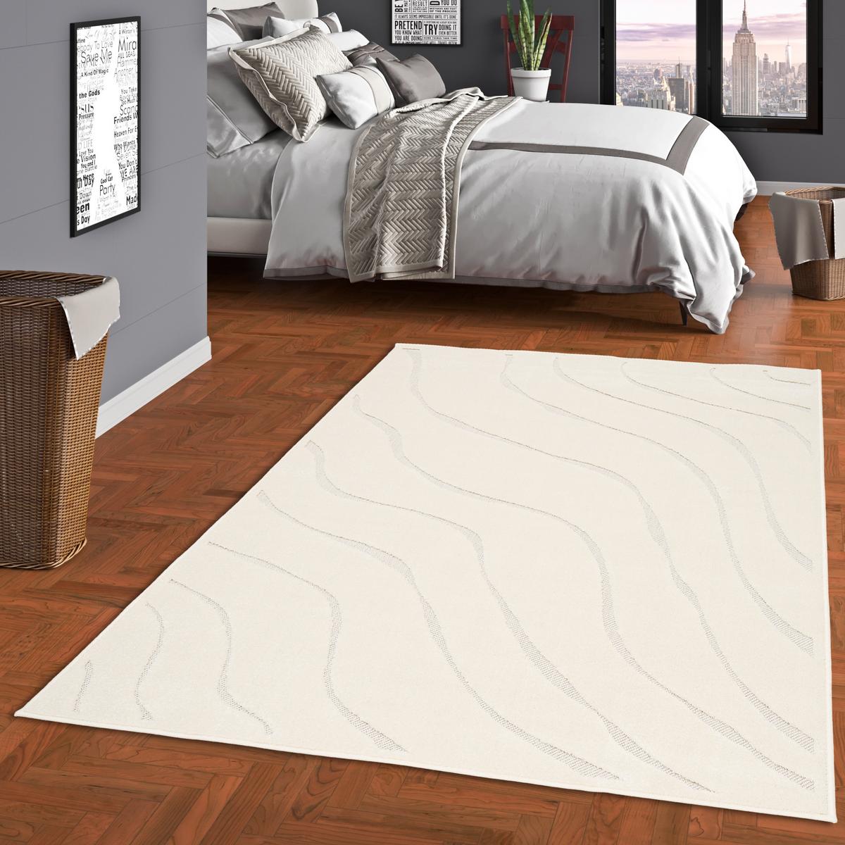 FLACHGEWEBE TEPPICH SEVILLA - Champagner, Textil (120/170cm) - Pergamon