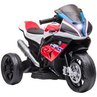 KINDER Elektro-Motorrad Kindermotorrad 6V Elektrofahrzeug Elektro-Dreirad Rot - Rot, Kunststoff (82.5/42/54cm) - HOMCOM