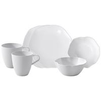 FRÜHSTÜCKS-SET Pura weiß 6-tlg. - Weiß, Keramik (2/2/2cm) - Villeroy & Boch