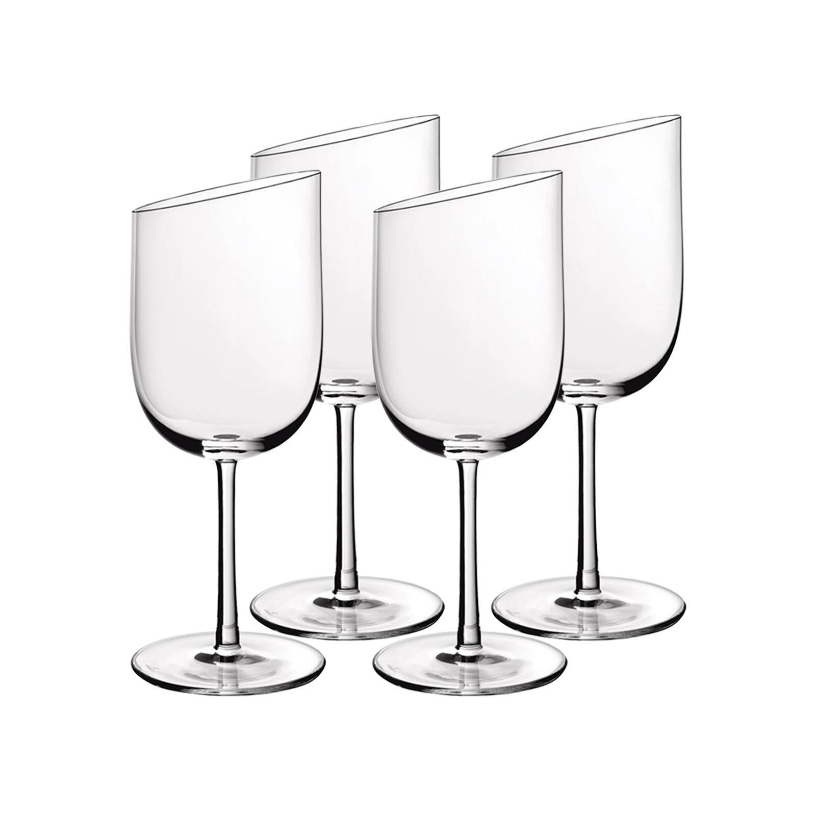 WEISSWEINGLÄSER NewMoon transparent 300 ml 4er Set - Transparent, Glas (0.3L) - Villeroy & Boch