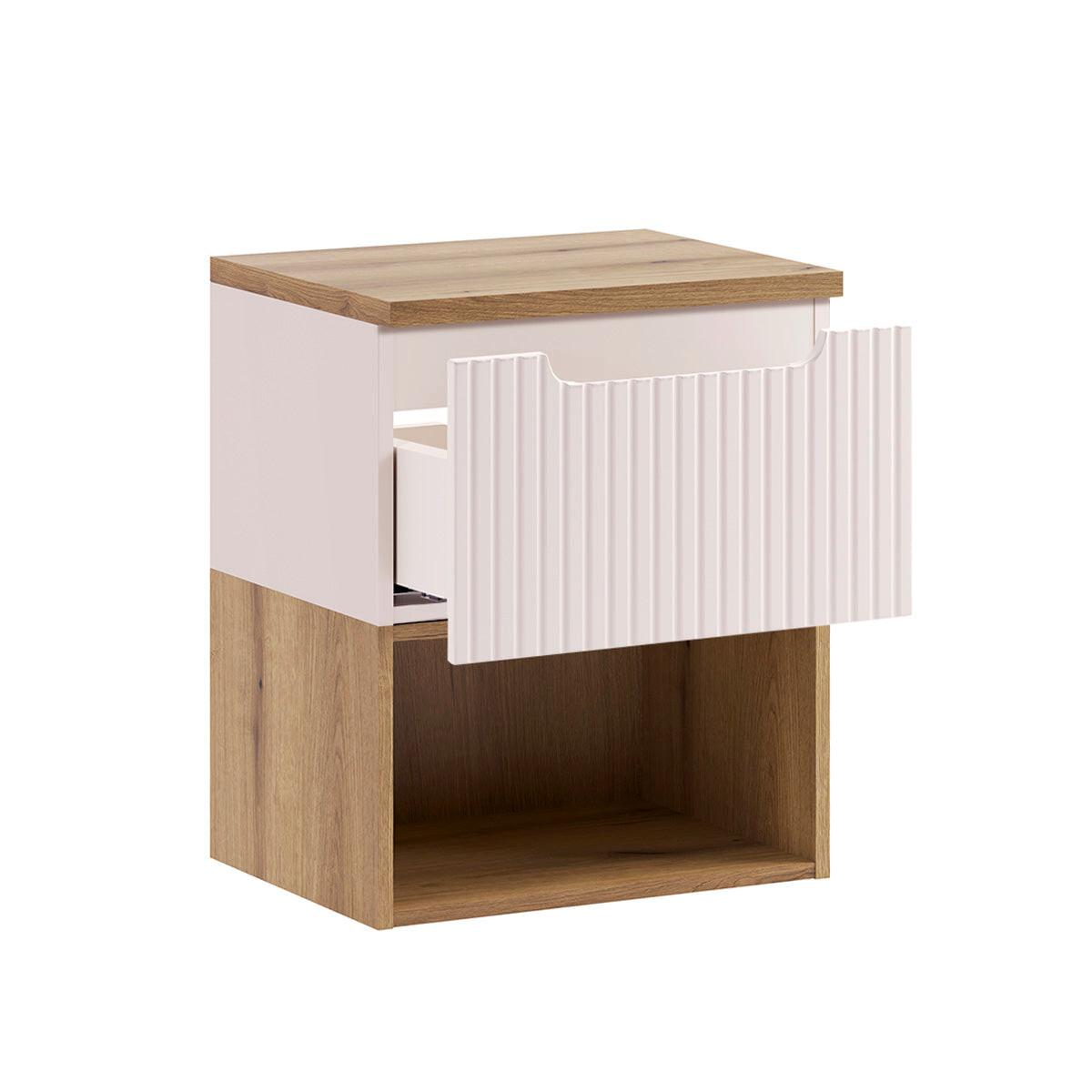 WASCHTISCHUNTERSCHRANK 50.4cm Riva Kaschmir - Beige, Holzwerkstoff (50.4/60/40cm) - Petits-meubles
