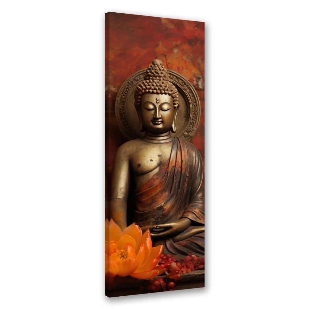 KUNSTDRUCK Braun 30/90 cm - Braun, Textil (30/90cm) - KUNSTLOFT