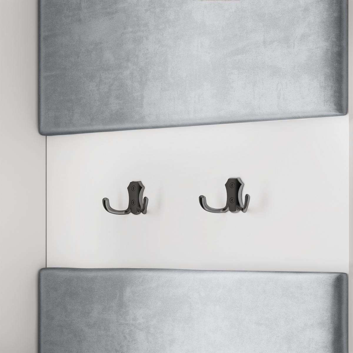 GARDEROBENSCHRANK LORI 95/181/51 cm Modern Kaschmir - Kaschmir/Hellgrau, Holzwerkstoff (95/181/51cm) - MASSENO