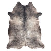 TEPPICH Künstliches Rindsleder 100/150 cm - Grau, Textil (100/150cm) - rugsX