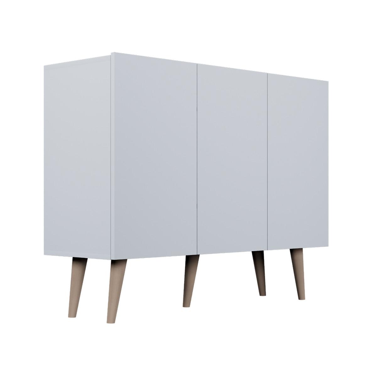 SIDEBOARD Toronto Weiß - Weiß, Holzwerkstoff (120/95.5/40cm) - Petits-meubles