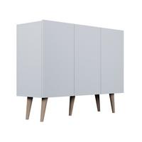 SIDEBOARD Toronto Weiß - Weiß, Holzwerkstoff (120/95.5/40cm) - Petits-meubles