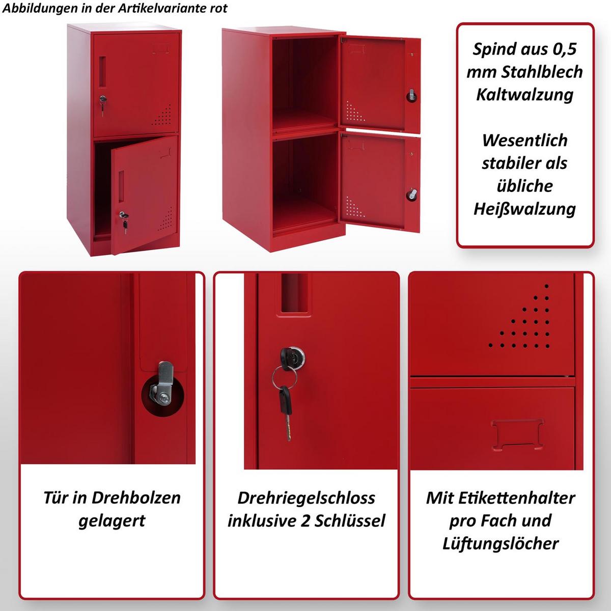 SPIND Blaugrün - Petrol, Metall (38/90/45cm) - MCW