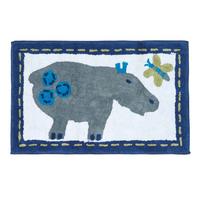 KINDERTEPPICH Hippo, Baumwolle 50/80 cm - Multicolor, Textil (50/80cm) - Homescapes
