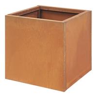PFLANZKÜBEL Vaargel - Rostfarben, Metall (50/50/50cm) - casa.pro