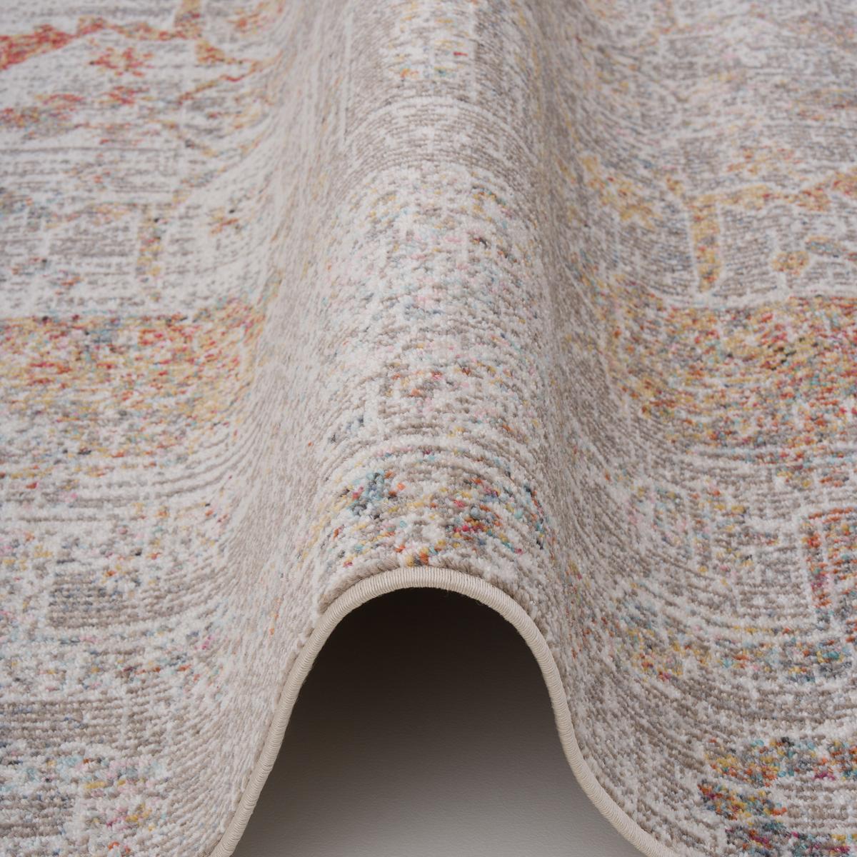 INDOOR OUTDOOR TEPPICH LAGOS VINTAGE - Grau, Textil (120/170cm) - Pergamon