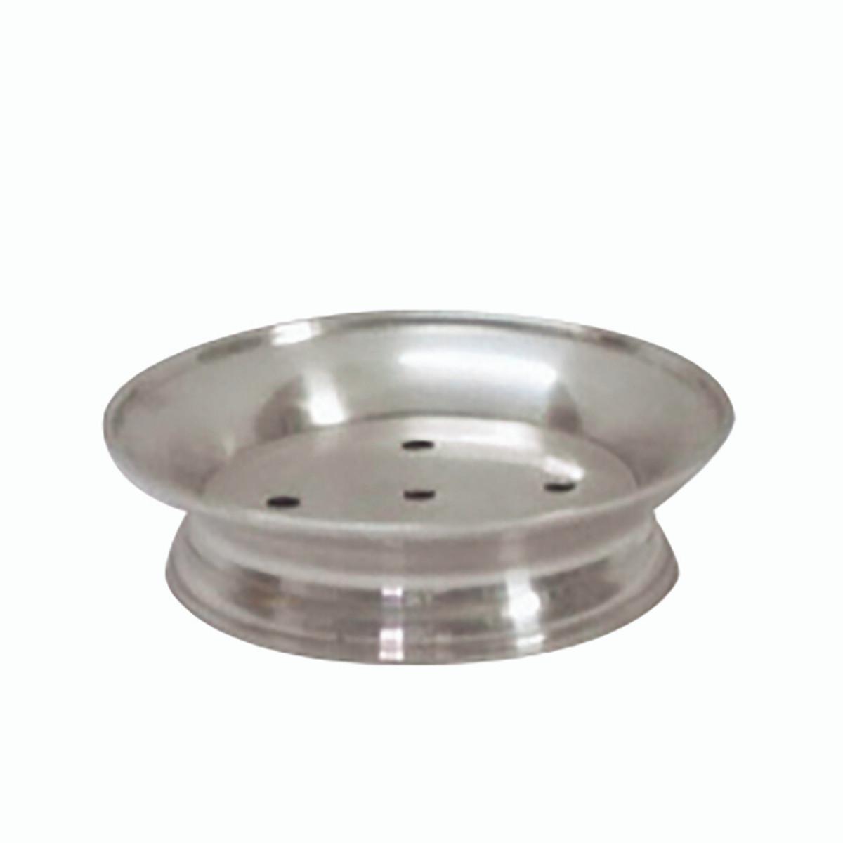 SEIFENHALTER aus Silber - 13/13/4 cm - Silberfarben, Metall (13/4/13cm) - Signature