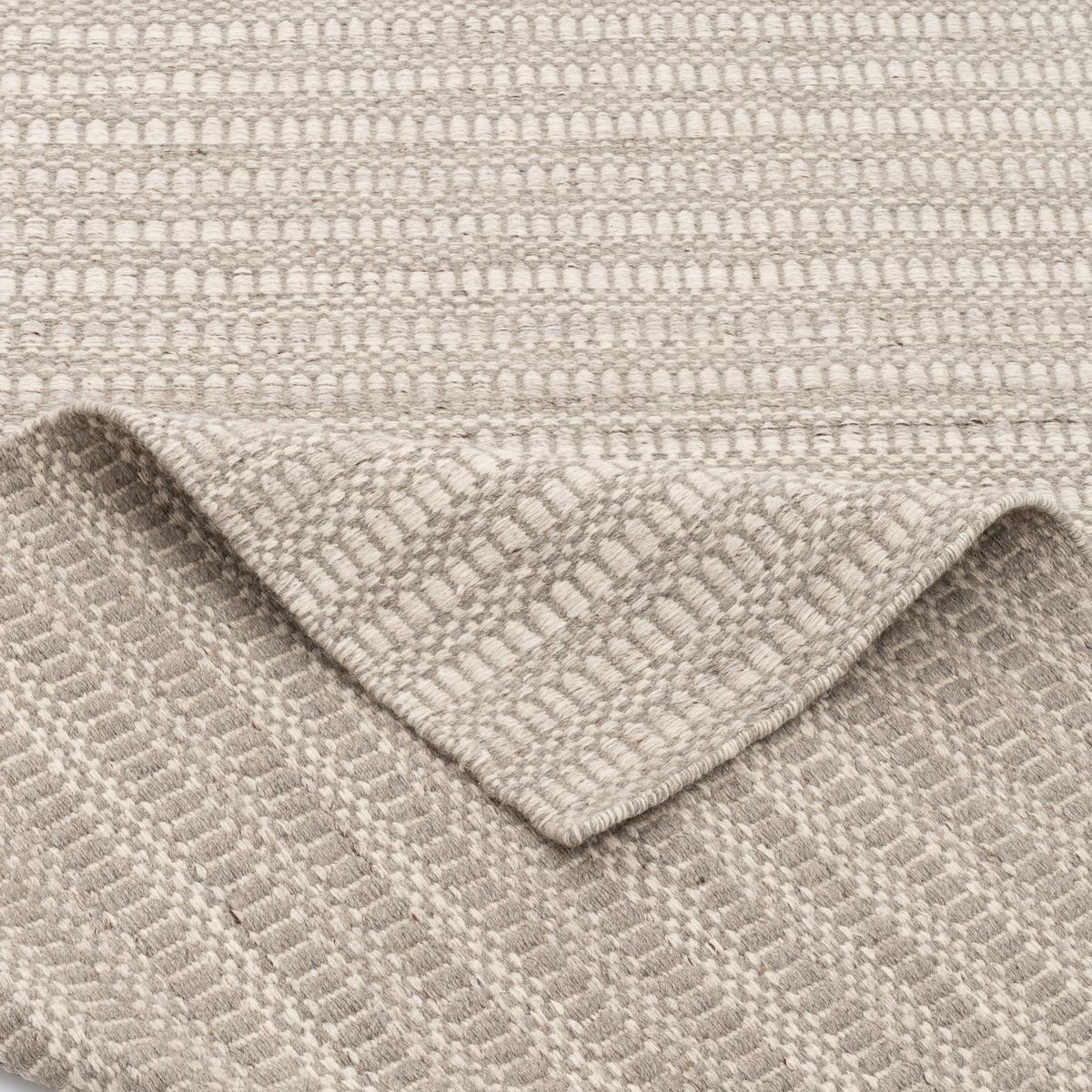 NATUR TEPPICH WOLLE SKANDI MELIERT - Grau, Textil (160/230cm) - Pergamon