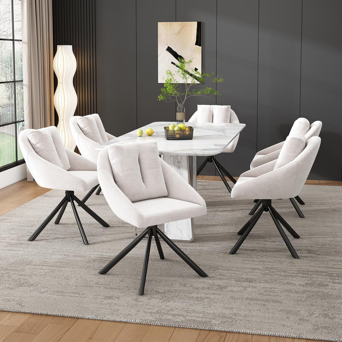 ESSZIMMERSTUHL-SET 2er-set Beige 65/59/79 cm - Beige, Holzwerkstoff/Textil (59/79/65cm) - Urban Meuble