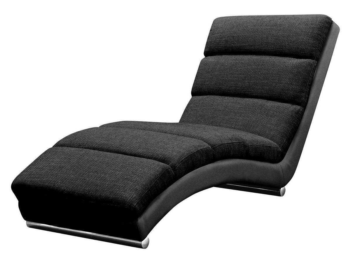 SESSEL Holiday - Chromfarben/Schwarz, Holz (62/84/180cm) - MIRJAN24