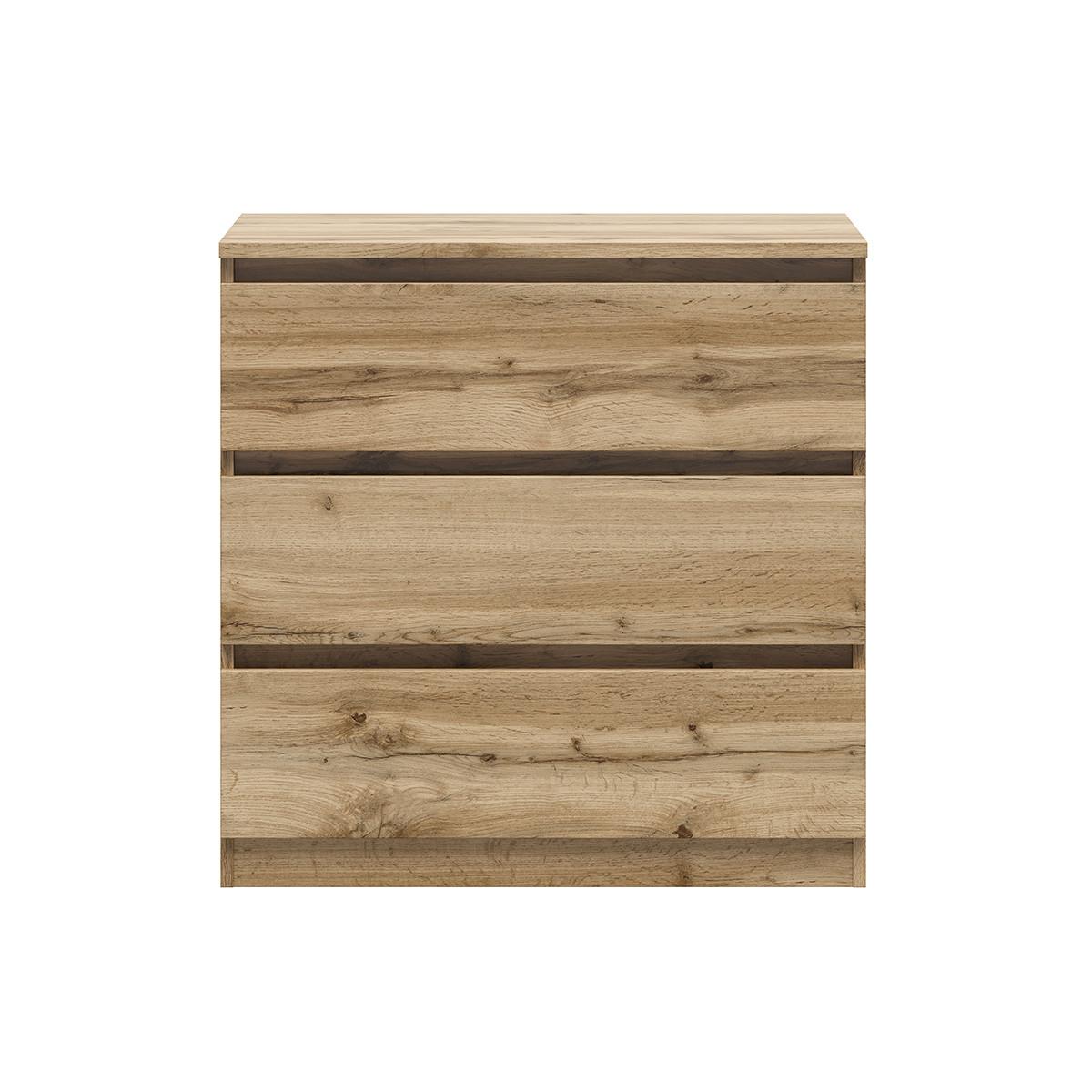 KOMMODE Edwin Holz - Braun, Holzwerkstoff (75/75/45cm) - Petits-meubles