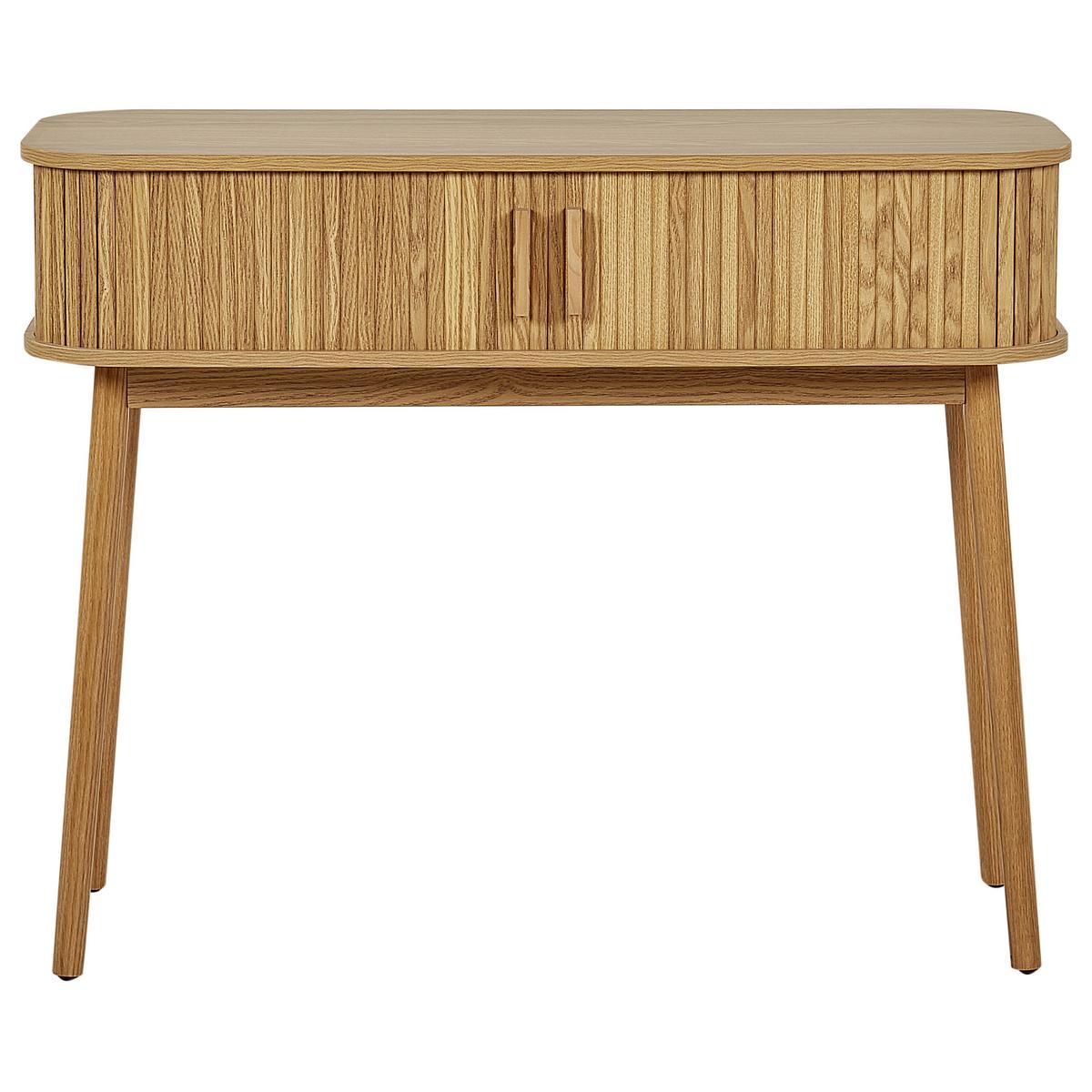 KONSOLENTISCH Braun Selah - Braun, Holzwerkstoff (100/80/35cm) - Beliani