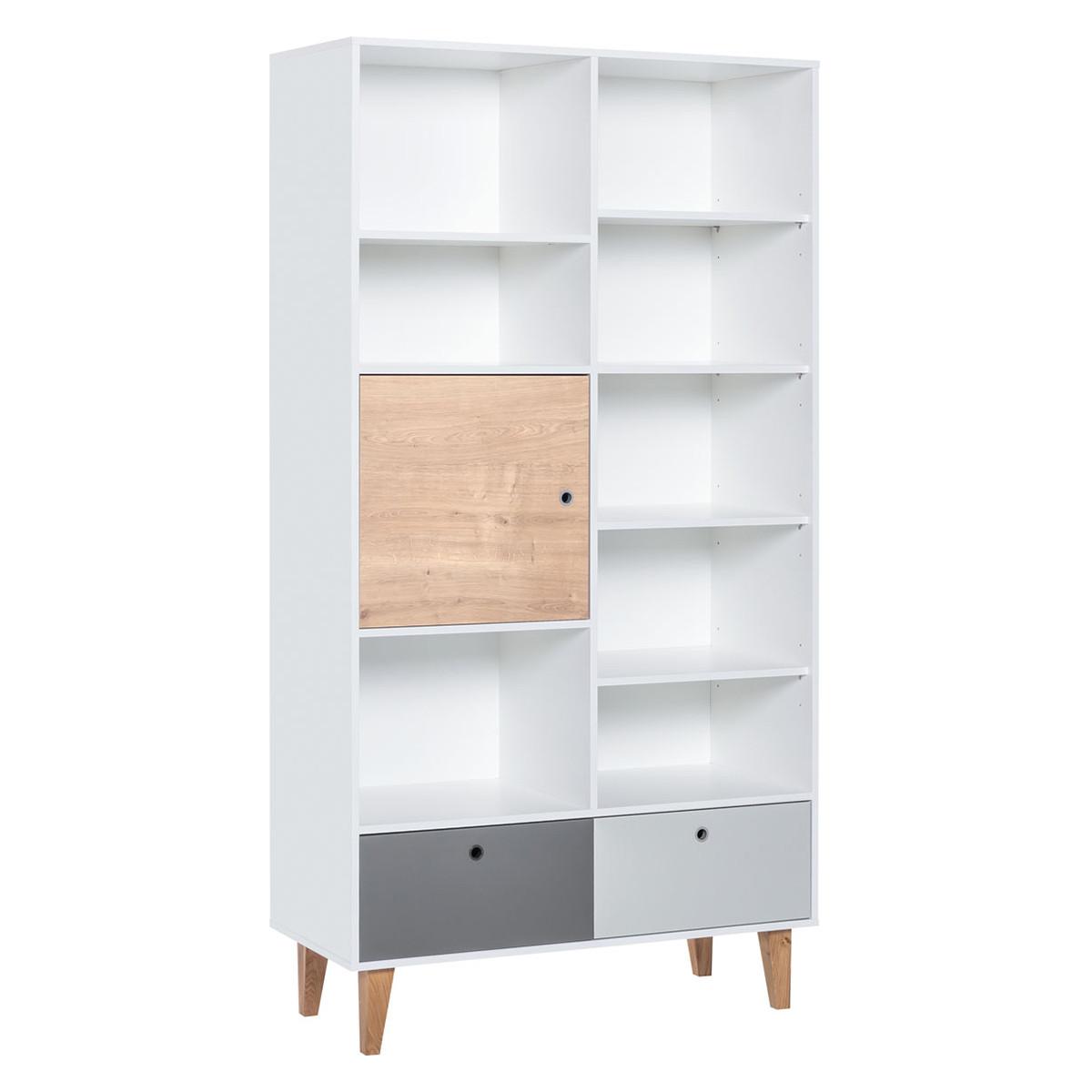 BÜCHERREGAL Holz - Braun, Holzwerkstoff (45/201.5/105cm) - Petits-meubles