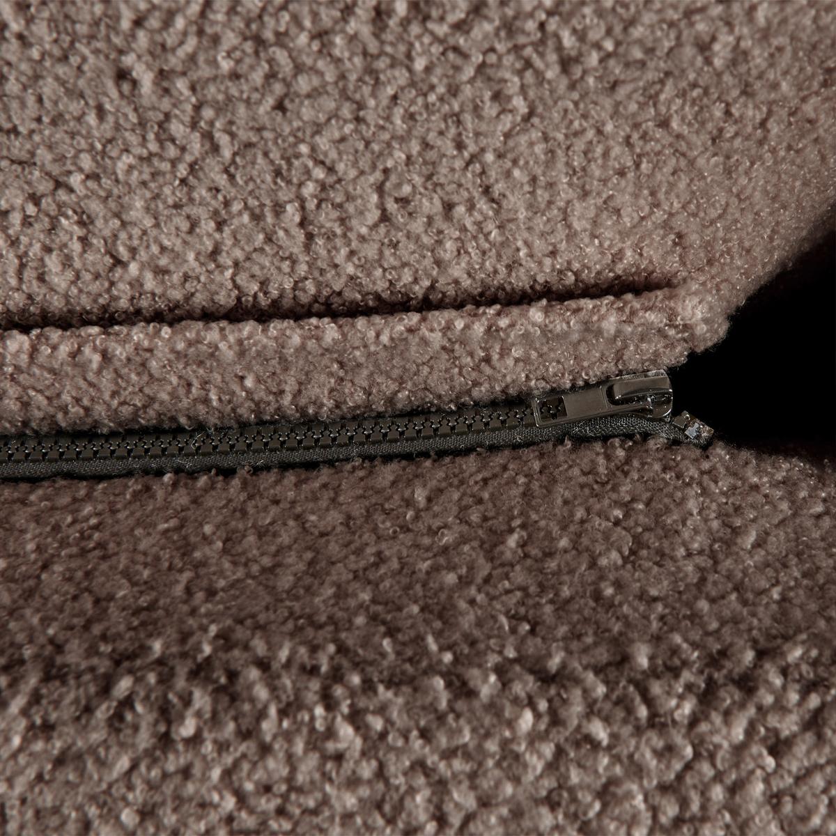 POLSTERBETT mit Lattenrost 160x200 cm Braun Melle - Braun, Textil (160/200cm) - Beliani
