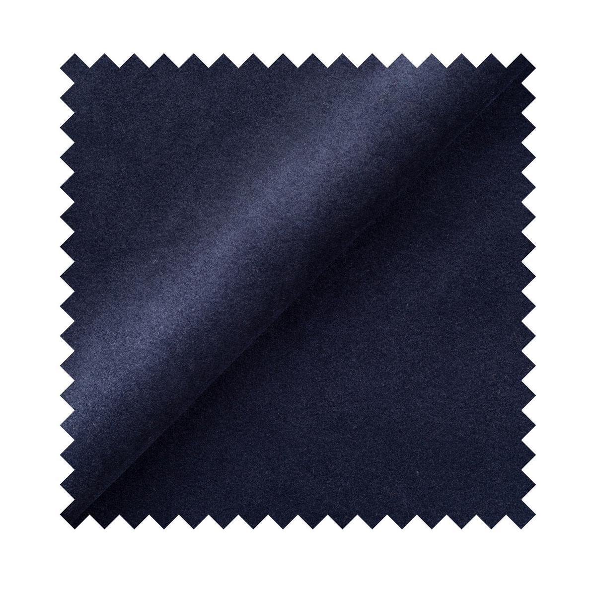 ECKSOFA Olido Navyblau-Samt - Schwarz/Dunkelblau, Kunststoff/Textil (245/150cm) - Selsey