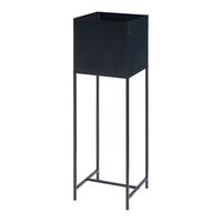 PFLANZENSTÄNDER Porsgrunn - Schwarz, Metall (30/100/30cm) - [en.casa]