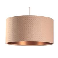 HÄNGELEUCHTE Kupfer 50/25 cm - Beige/Kupferfarben, Kunststoff (50/0.8/25cm) - ONZENO