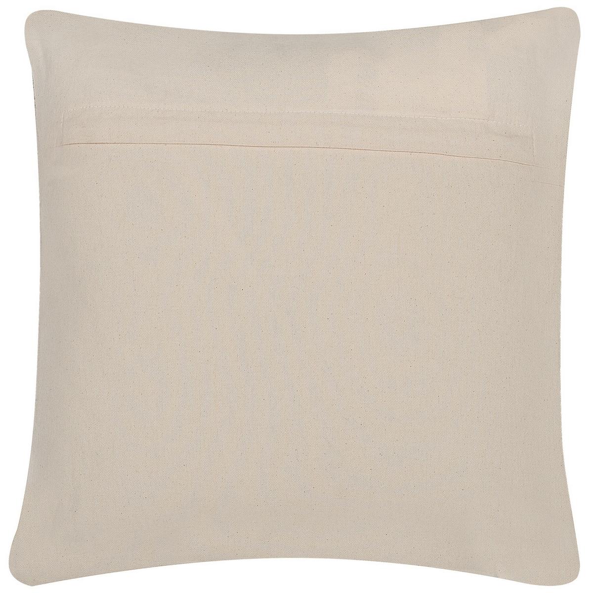 DEKOKISSEN 2er-Set Hellbraun 45/45 cm Mimisal - Hellbraun, Naturmaterialien/Textil (45/45cm) - Beliani