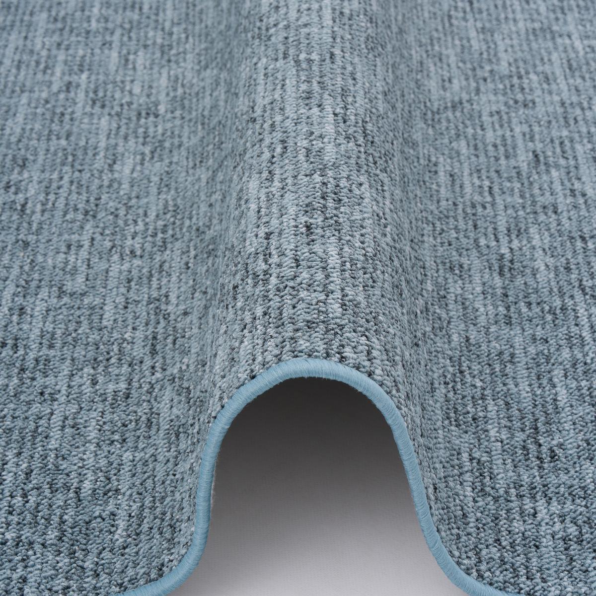 SCHLINGEN DESIGNER TEPPICH NIVA - Blau, Textil (80/200cm) - Snapstyle