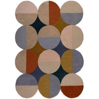 WOLLTEPPICH HALLEIN, mit Wellenmuster, Bunt, 200 x 290 cm - Multicolor, Textil (290/200cm) - KADIMA DESIGN